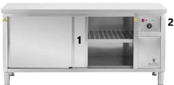 Royal Catering RCWC60180 - Popis zariadenia - 1