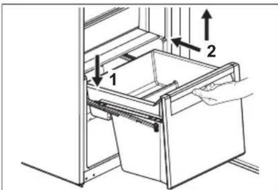 ELECTROLUX KRF6DD18S1 - Zásuvka na zeleninu - 1