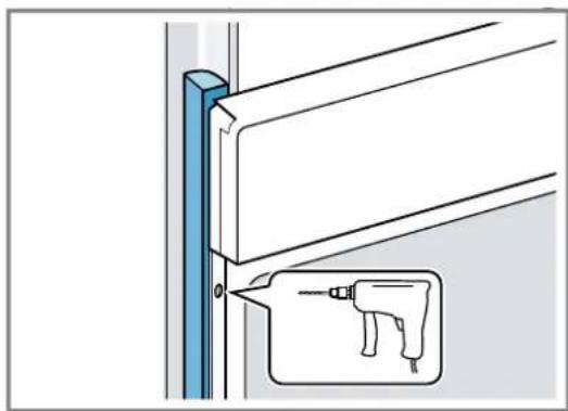 BOSCH HBA553BA3F - Pour les cuisines sans poignée avec baguette poignée verticale : - 2