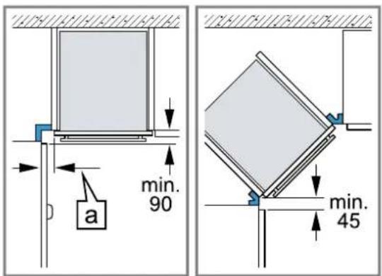 SIEMENS HM776GKB1F - Installation dans un angle - 1