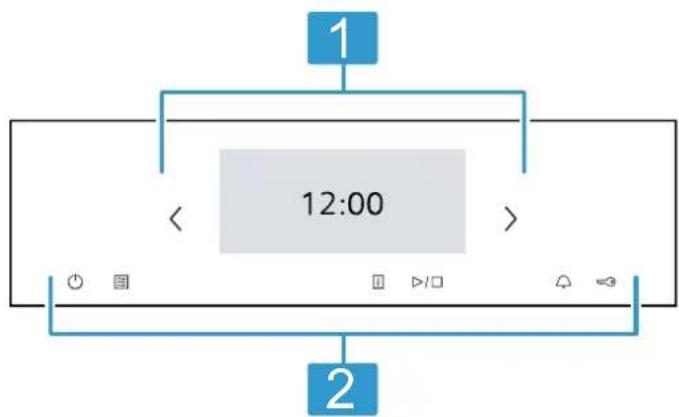 SIEMENS HM776GKB1F - Bandeau de commande - 1