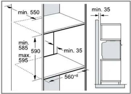 SIEMENS HM776GKB1F - Installation dans un meuble haut - 1