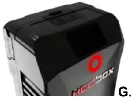 Hedbox NINA Mg - Alarmdebatteriefaible - 2