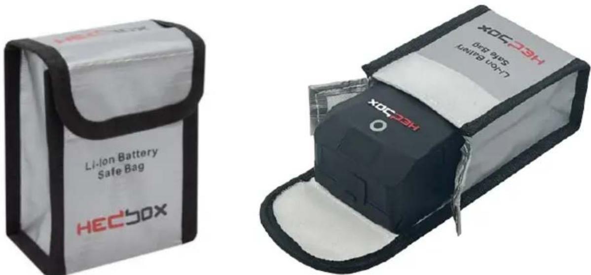 Hedbox NINA Mg - Sac de transport sécurisé pour batterie Li-lon IATA - 1
