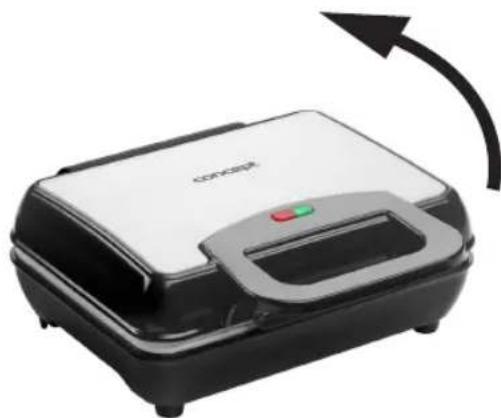 Concept VF3040 - Food preparation procedure: - 1