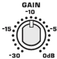 QSC HPR151i - Filtre activé (passe-bas 100 Hz) - 1
