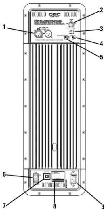 QSC HPR151i - Subwoofer Amplifier Detail - 1