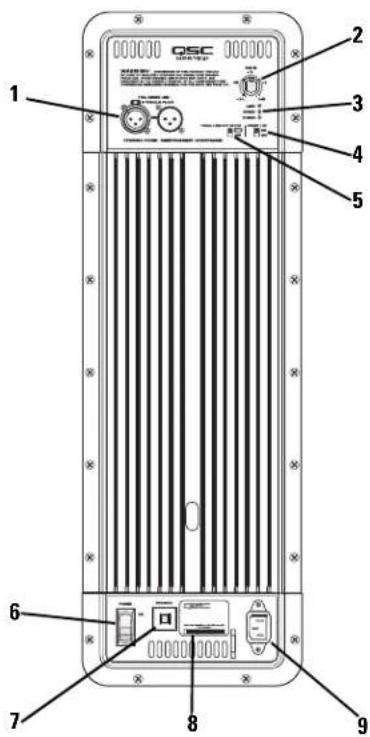 QSC HPR151i - Subwoofer-Verstärker-Detail - 1