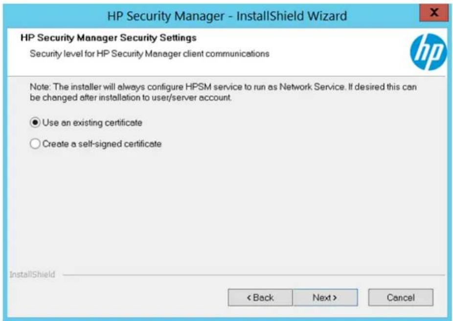 HP Security Manager - Mise à niveau de la base de données distante HP Security Manager et l'application Web sans droits d'accès à la base de données à l'aide de scripts SQL - 17