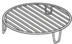 WHIRLPOOL WMD44MXF - GRILLE MÉTALLIQUE - 1