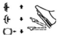 STIGA Park 500 WX Special - - Parking brake pedal (9:B) - 1