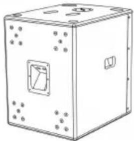 DB Technologies DVX PSW218 - ABMESSAGENG - DIMENSIONS - 2