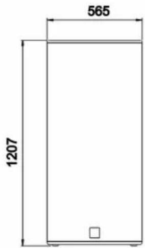 DB Technologies DVX PSW218 - DIMENSIONI - DIMENSIONS ABMESSAGENGEN - DIMENSIONS - 3