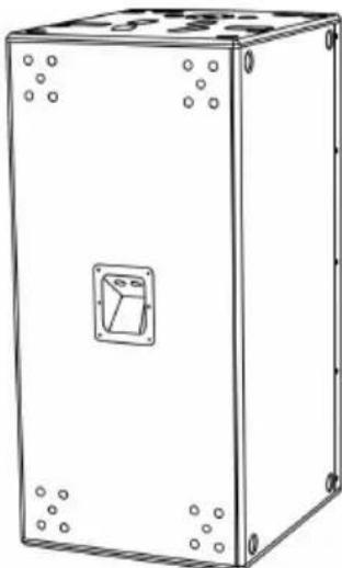 DB Technologies DVX PSW218 - DIMENSIONI - DIMENSIONS ABMESSAGENGEN - DIMENSIONS - 8