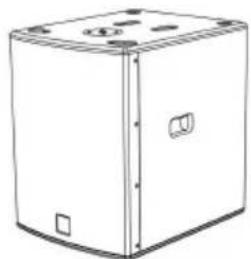 DB Technologies DVX PSW218 - ABMESSAGENG - DIMENSIONS - 1