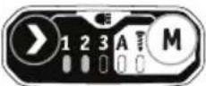 Hazet 9512600 - Pomocou tlačidla „M“: - 2