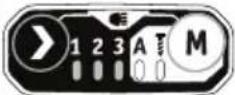 Hazet 9512600 - „M“ mygtuko naudojimas: - 3