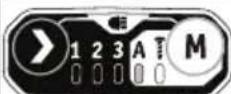 Hazet 9512600 - Brug af "M"-knappen: - 9