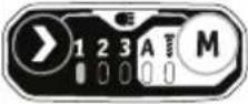 Hazet 9512600 - Uso del botón «M»: - 1