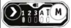 Hazet 9512600 - Utilizând butonul „M“: - 1