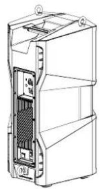 DB Technologies Opera Reevo 212 - INSTALLATION SUSPENDUE PAR ANNEAUX DE SUSPENSION M10 - 1