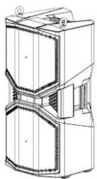 DB Technologies Opera Reevo 212 - INSTALLATION SUSPENDED FROM EYEBOLTS - 1