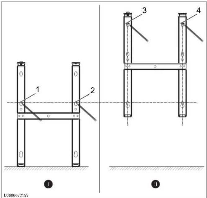 STIEBEL ELTRON CNS 2500 Plus LCD - Pose du support mural - 2