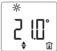 STIEBEL ELTRON CNS 2500 Plus LCD - Default display - 1