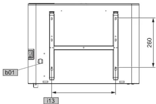 STIEBEL ELTRON CNS 2500 Plus LCD - Rozměry a přípojky - 1