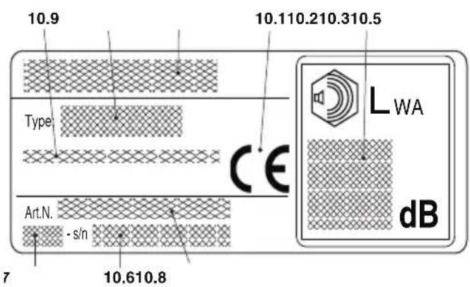 ALPINA ACS 41 - IMATRIKULIACINE ETIKETE - 1