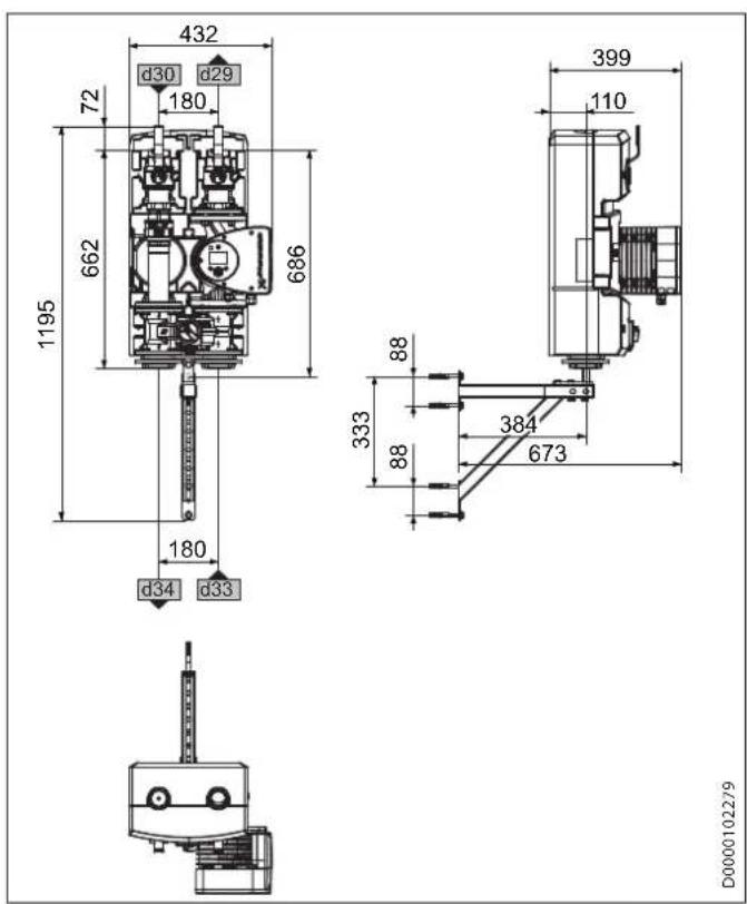 STIEBEL ELTRON PMG 2 - Cotes et raccordements - 6