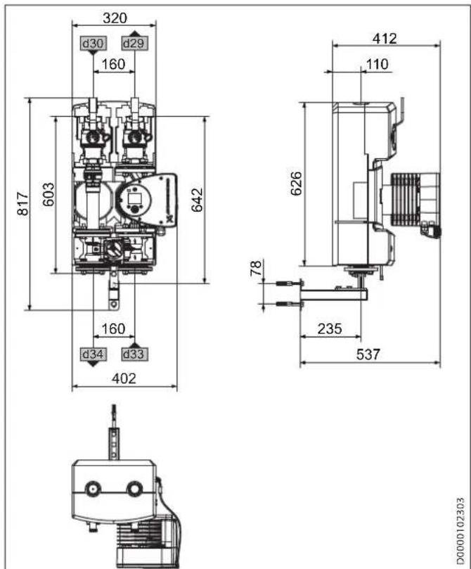 STIEBEL ELTRON PMG 2 - Misure e allacciamenti - 5