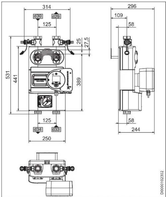 STIEBEL ELTRON PMG 2 - Misure e allacciamenti - 4