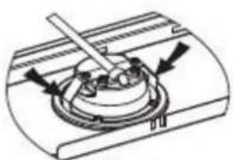 CATA BETA PRO 7000 X - Pour remplacer la lampe : - 2