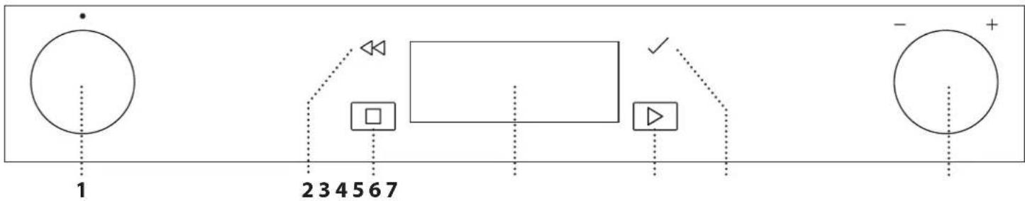WHIRLPOOL WMD6O4TX - BESKRIVEALSE AF BETJENINGSPANELET - 1