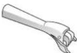 WHIRLPOOL WMD6O4TX - Poignee pour le PLAT CRISP - 1