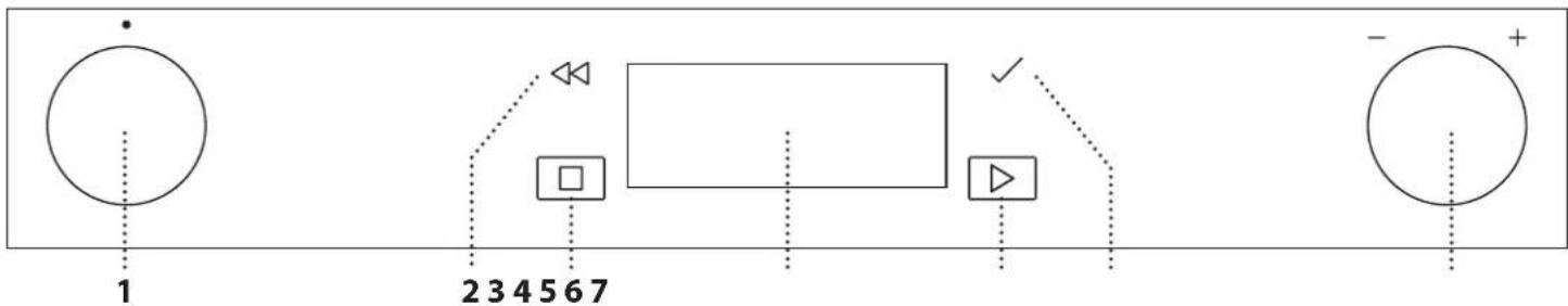 WHIRLPOOL WMD6O4TX - OPIS PANELU STEROWANIA - 1