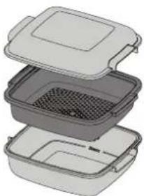 WHIRLPOOL WMD6O4TX - DAMPFEINSATZ - 1