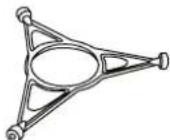 WHIRLPOOL WMD6O4TX - TURNTABLE SUPPORT - 1