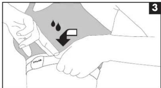 Toorx BRX300 - Utilisation de la ceinture émetteur (en OPTION) - 4