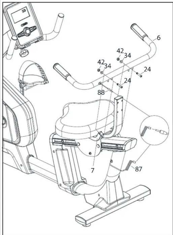 Toorx BRX300 - Montage siège et guidon arrêté - 2