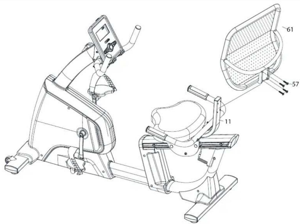 Toorx BRX300 - Montage dossier - 1