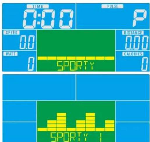 Toorx BRX300 - Programmes pre-installés - 7