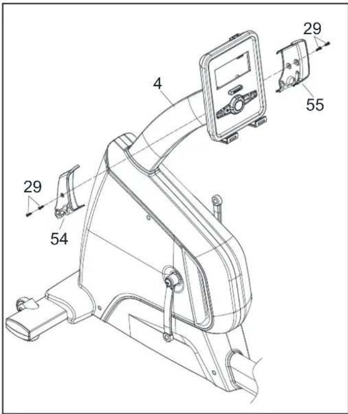 Toorx BRX300 - Montage du guidon avant - 1
