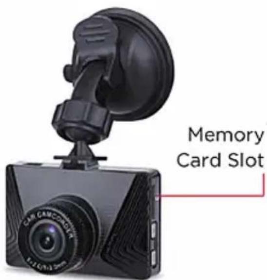 AGFA Realimove KM600 - INsErtINg A MEMOry cArd INtO yOUR dAsHcAM - 1