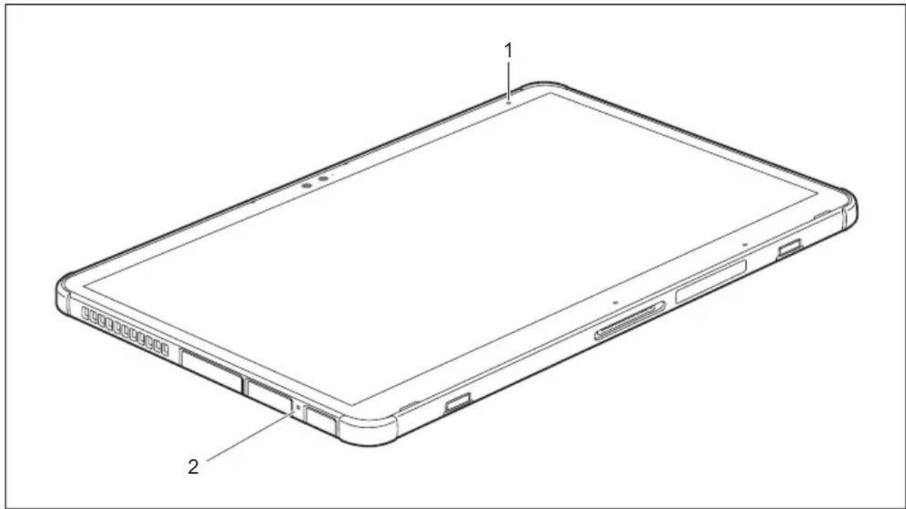 FUJITSU Stylistic Q7311 - Voyantsd'état - 1