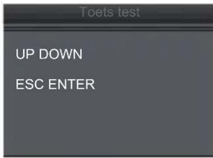 GYS DBT 410 - Test toetsen - 1