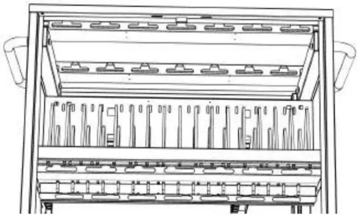 Leba NoteCart Flex Extended 24 - Kabelstyring - 1