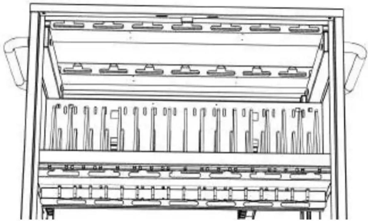 Leba NoteCart Flex Extended 24 - Organización de cables - 1