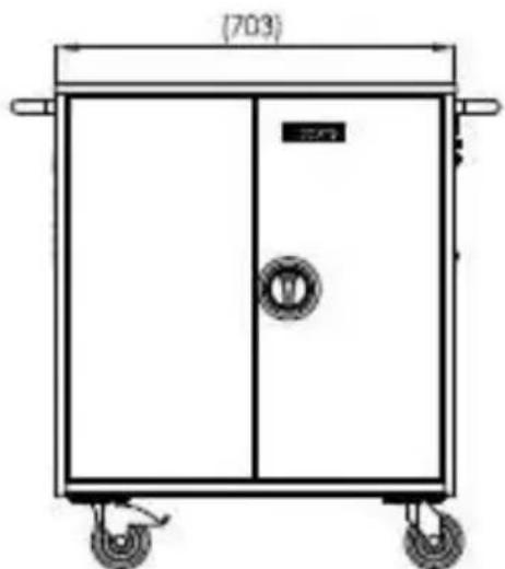 Leba NoteCart Flex Extended 24 - Notecart Flex Extended-seriens mal: - 1